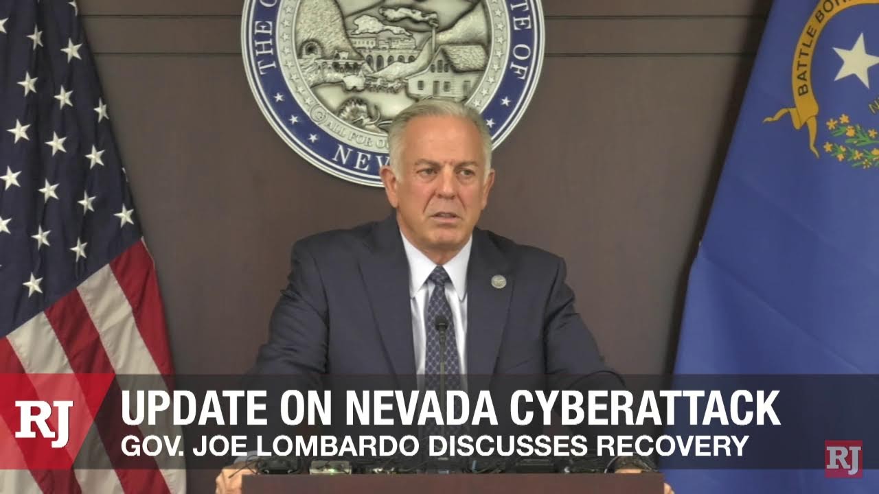 Nevada cyberattack update from Gov. Joe Lombardo