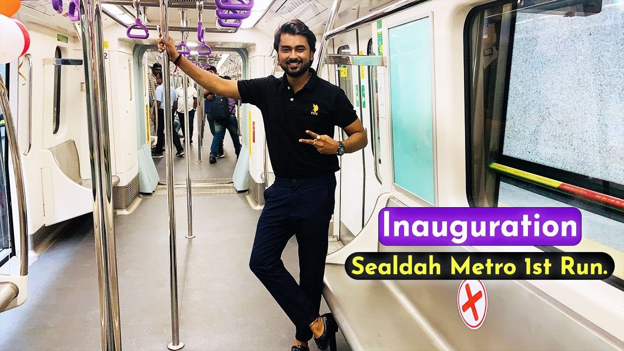 Finally Inauguration of Sealdah Metro Station by Central Minister Smiti Irani & Gm Arun Arora Ep 160