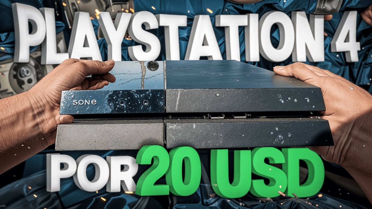 Una misión IMPOSIBLE... ¡Una PS4 con $400 pesos!