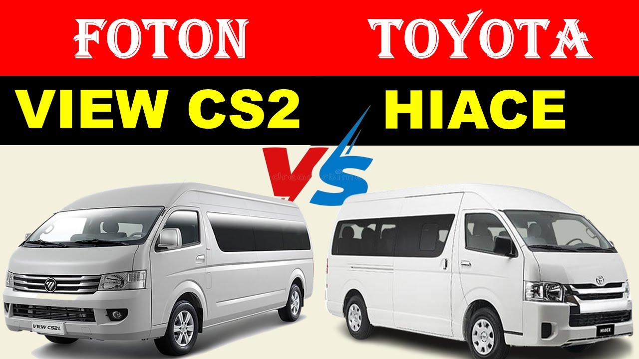ALL NEW VIEW CS2 S  Vs ALL NEW Toyota HIACE | Which one is better ?