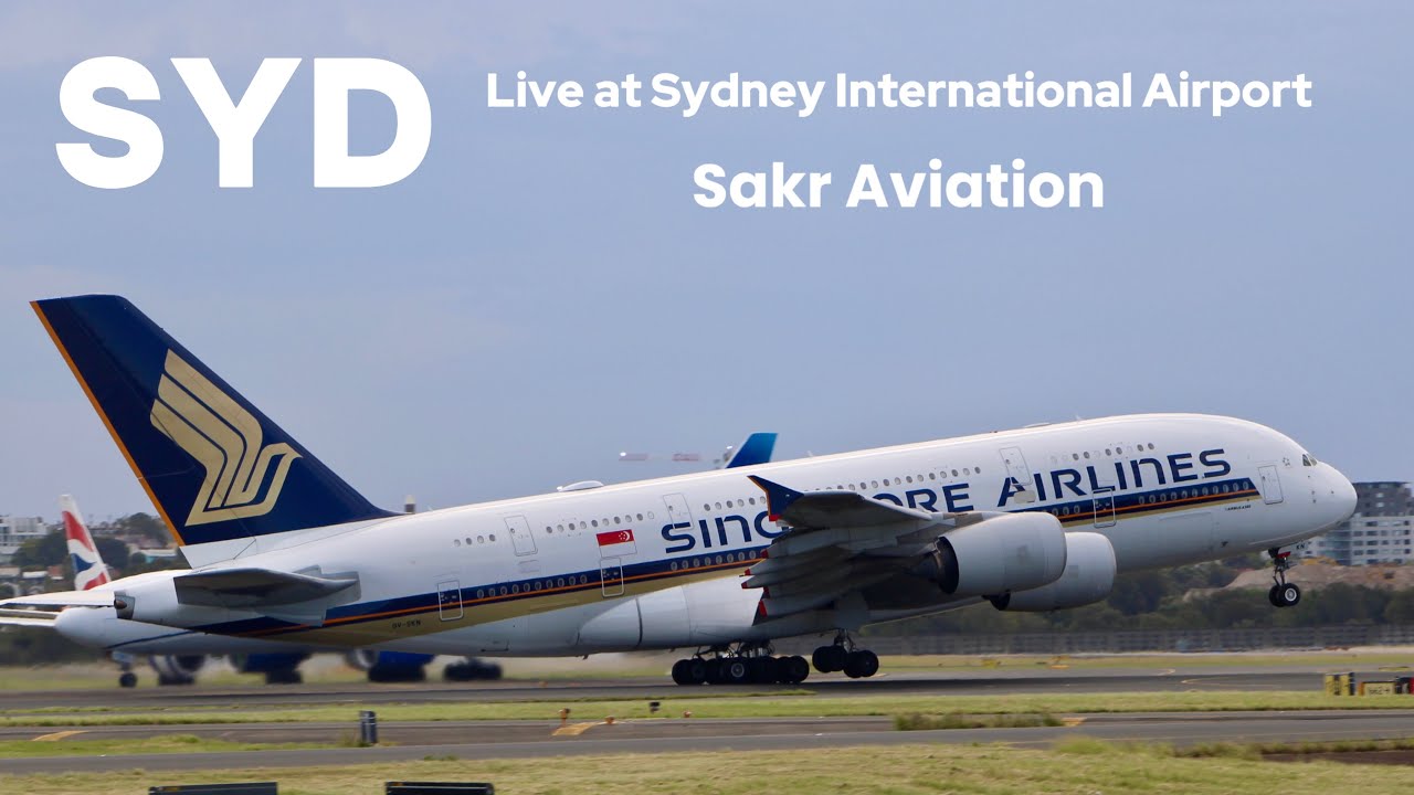 🔴 Sydney Airport LIVE with Sakr Aviation 🔴