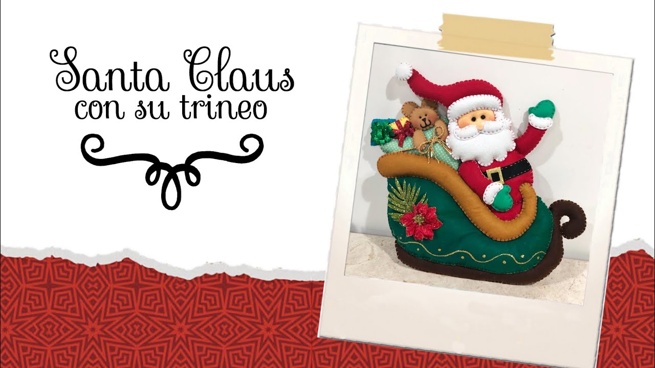 SANTA CLAUS EN TRINEO