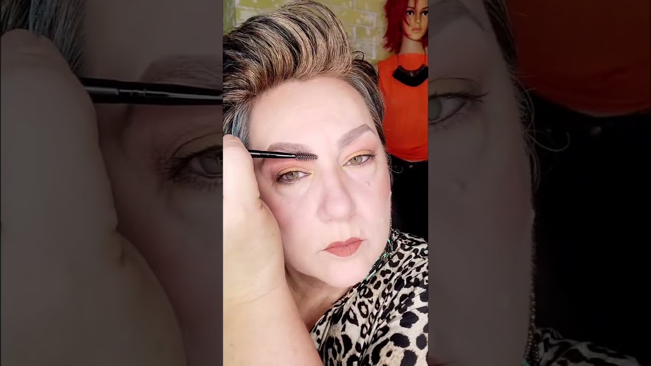 Part 3: Building Brows With Minimal Hair #sparsebrows #nobrowsnoproblem