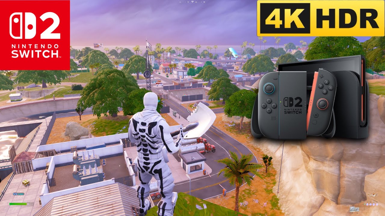 Nintendo Switch 2 Fortnite Reload Gameplay (4K 60FPS)