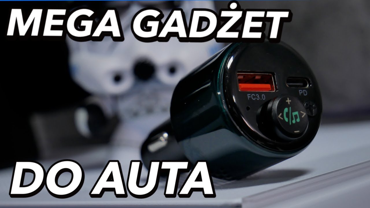 Nie masz Bluetooth w aucie? Musisz mieć ten gadżet! Navitel BHF05 MAX - Transmiter FM