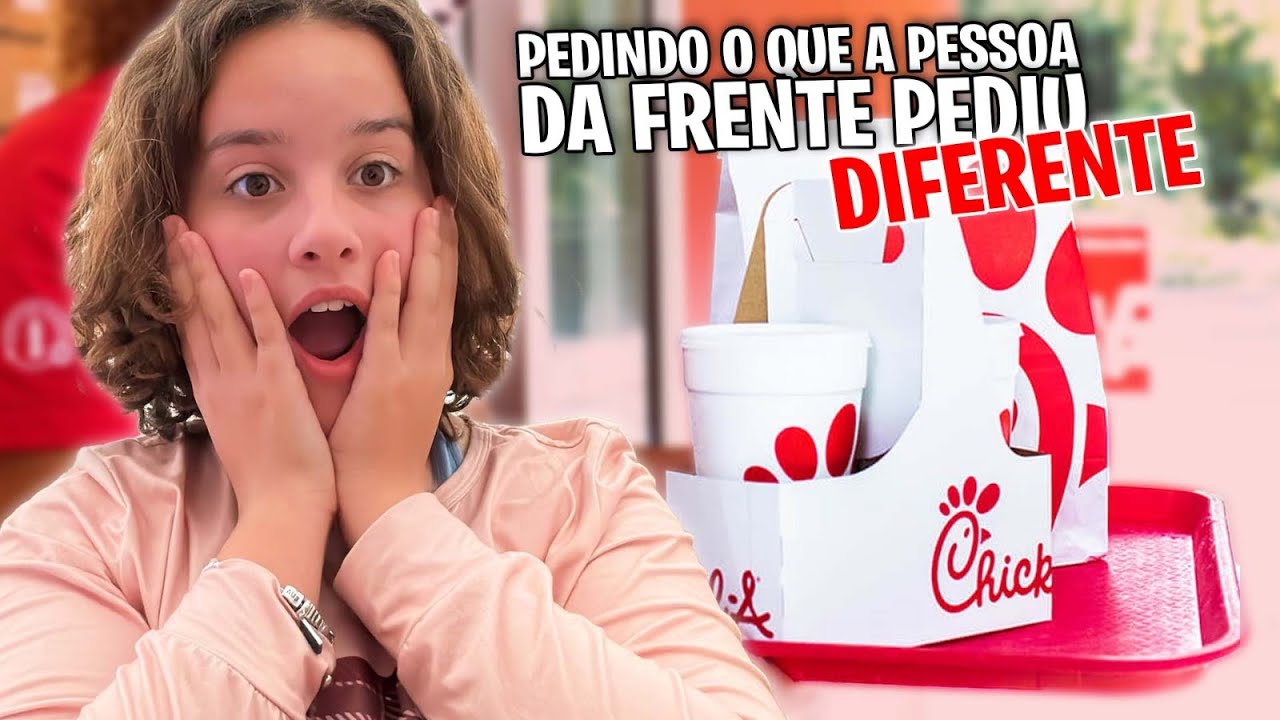 PEDINDO O QUE A PESSOA DA FRENTE PEDIU MAS DE UM JEITO DIFERENTE