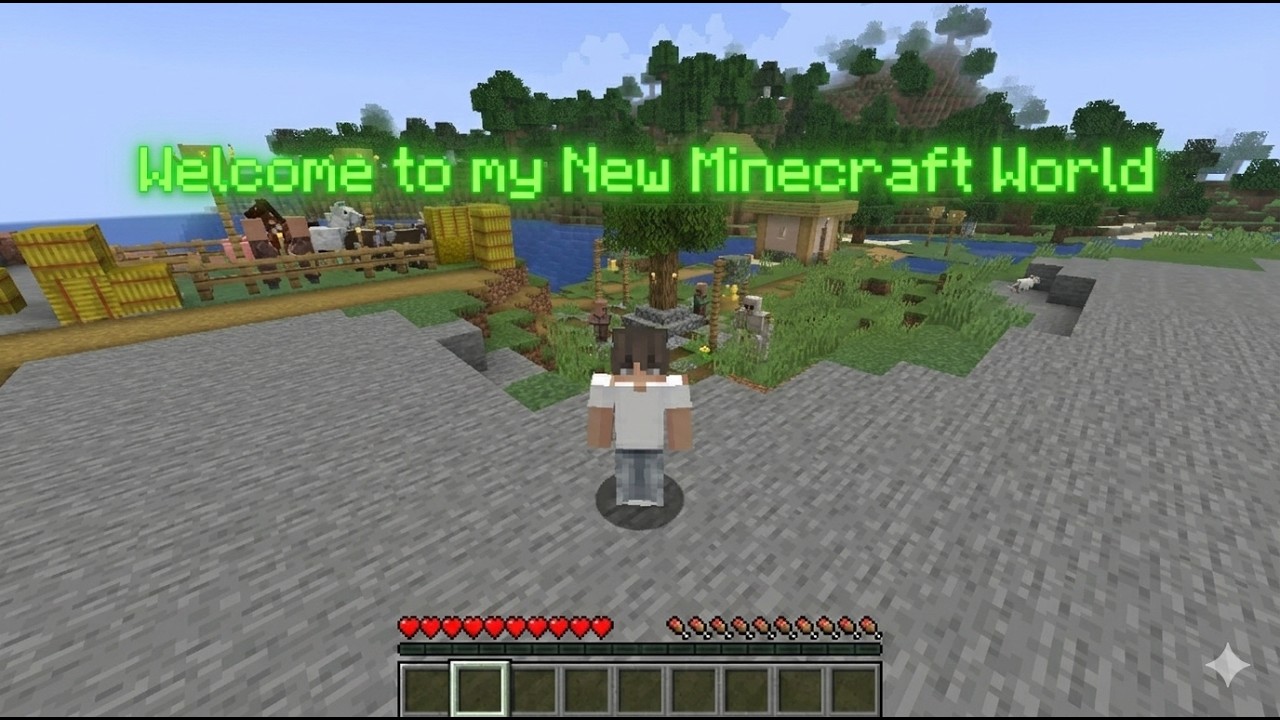I'm back playing 'Minecraft' but its a *new world* - Gamersfire07