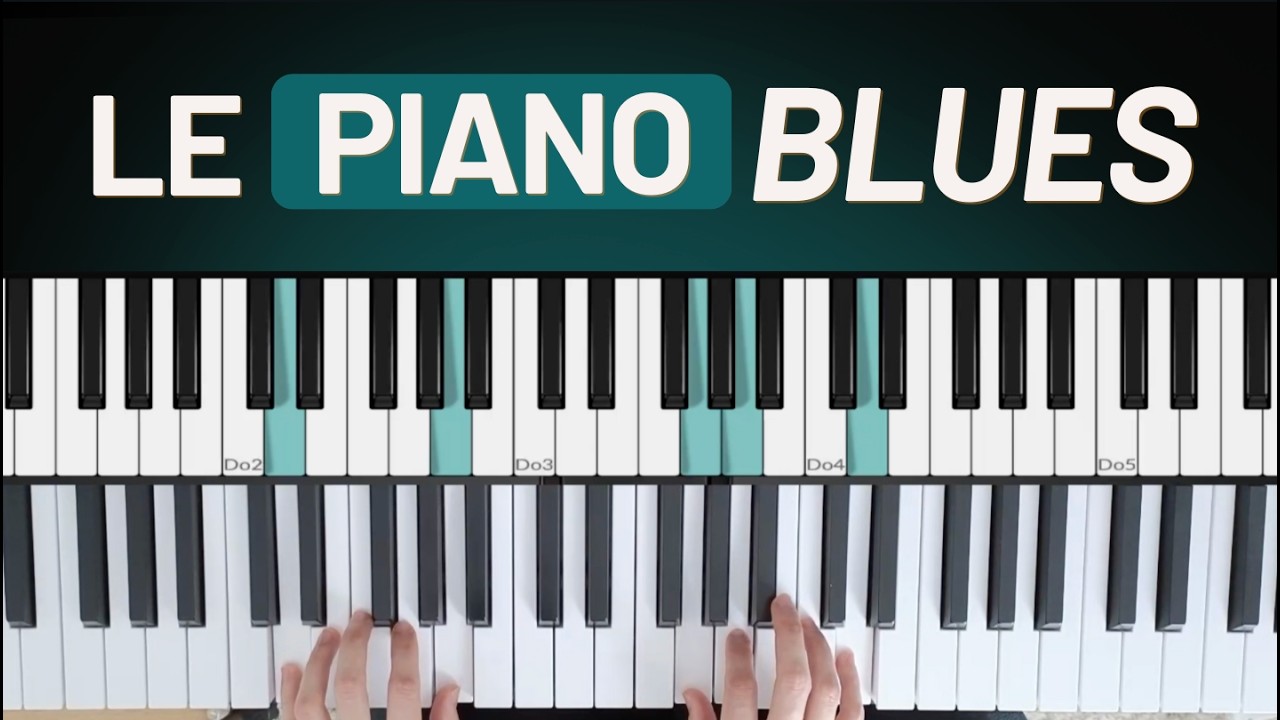 Les bases du PIANO BLUES pour les adultes débutants #apprendrelepiano #pianodébutant #pianoblues