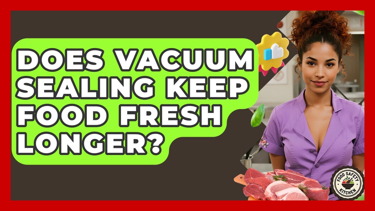 Does Vacuum Sealing Keep Food Fresh Longer? - Food Safety Kitchen
