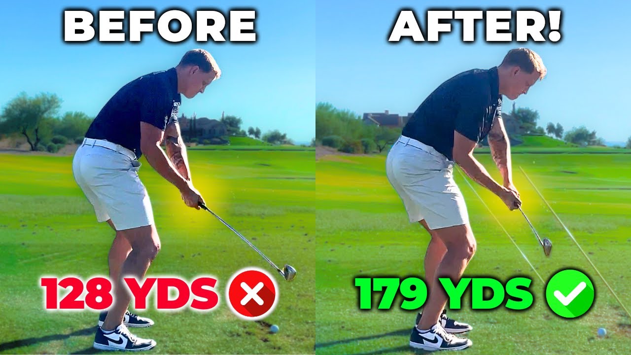 MLB Pitcher Gains 50 YARDS With His Irons In 30 Minutes! (LIVE Golf Lesson)