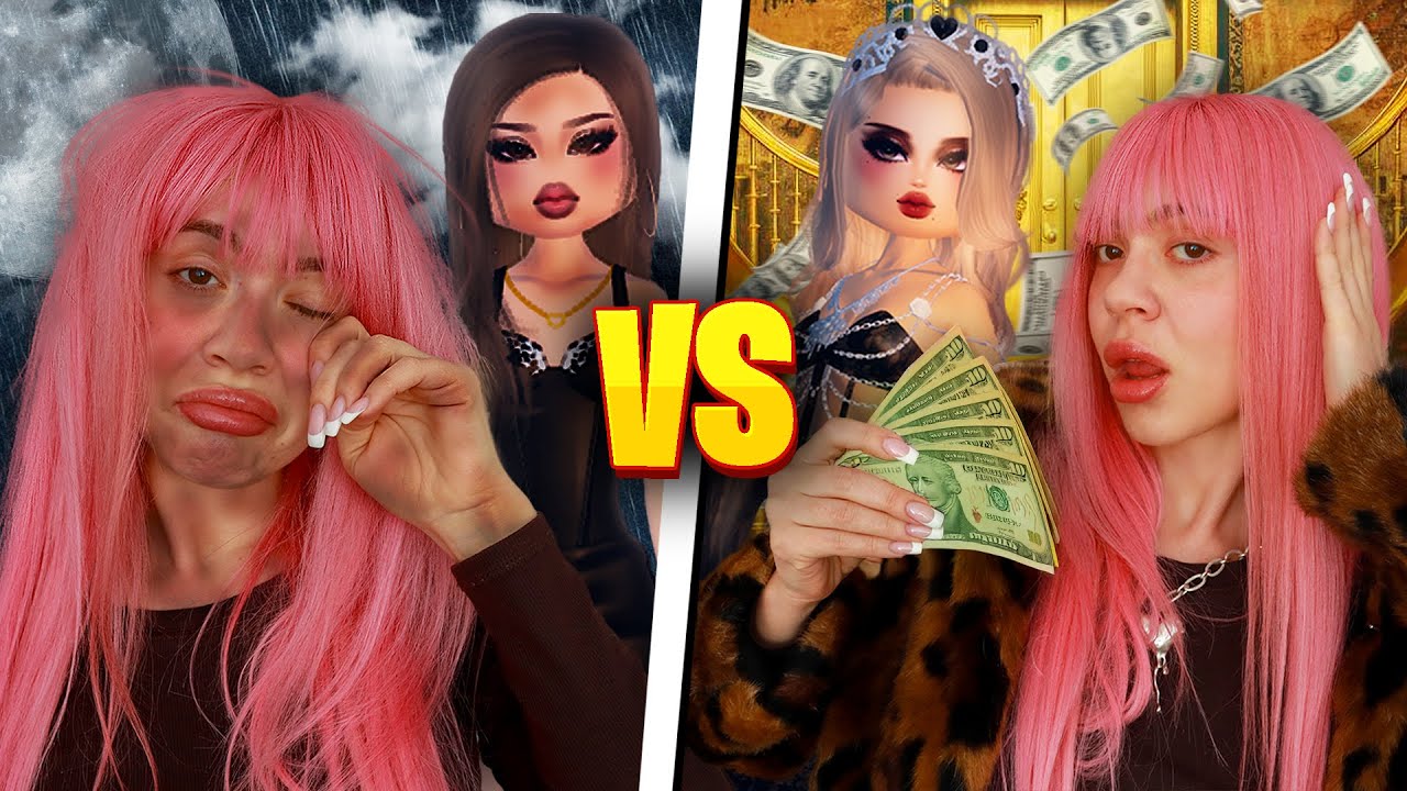 BIEDNA vs BOGATA 🤑 w DRESS TO IMPRESS