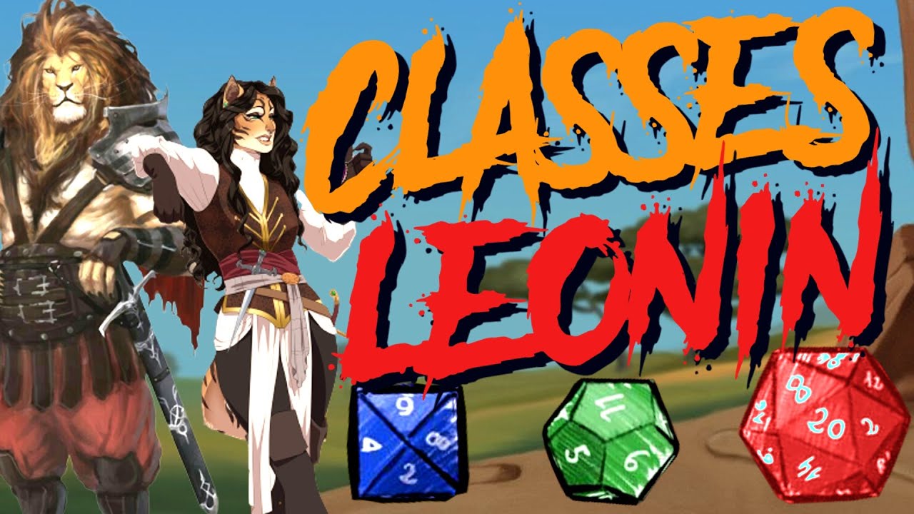 13 Personagens LEONIN de TODAS AS CLASSES pra jogar AGORA | D&D 5.0