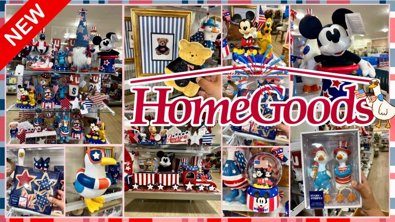 HomeGoods 🇺🇸 Красные и синие патриотические находки 🔥 Спешите!