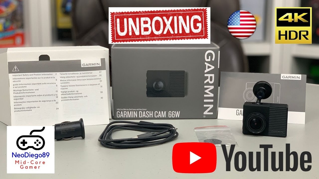 Garmin Dash Cam 66W Unboxing, Installation & Review (English)