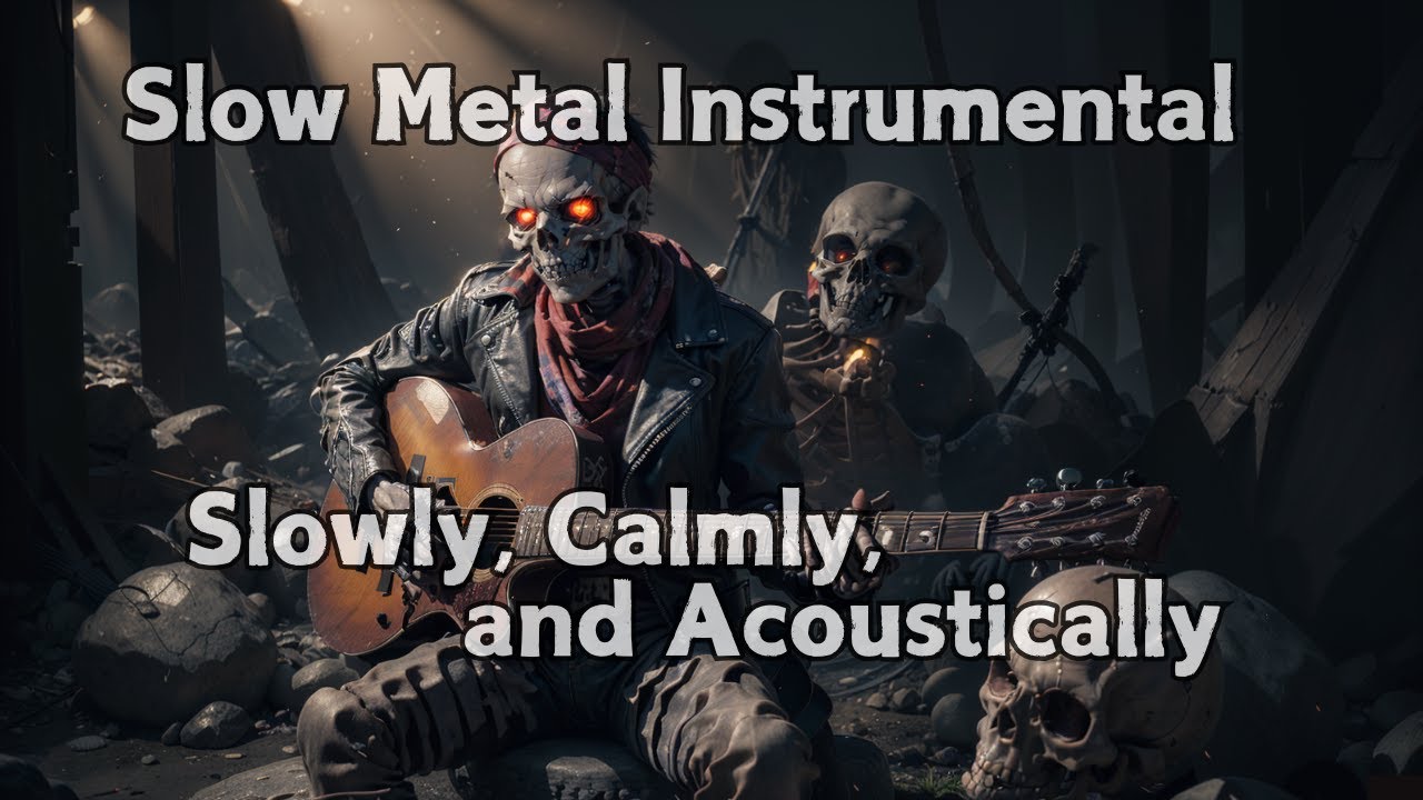 SlowMetal🎸DoomMetal / Slowly, Calmly, Acoustically / Instrumental for WorkOut and Gaming