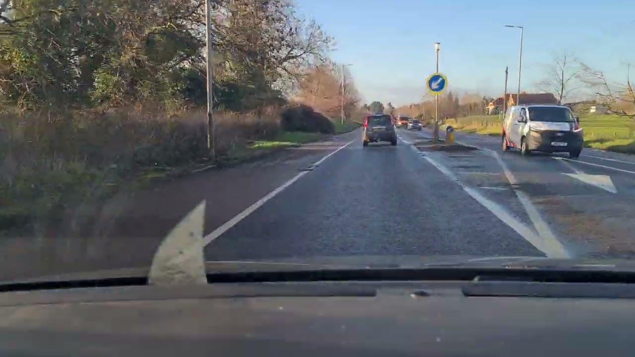 Driving carn industrial estate portadown to armagh