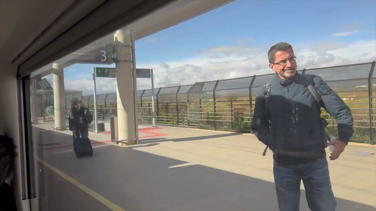 Tren de alta velocidad - Valencia - Madrid - Octubre 2024