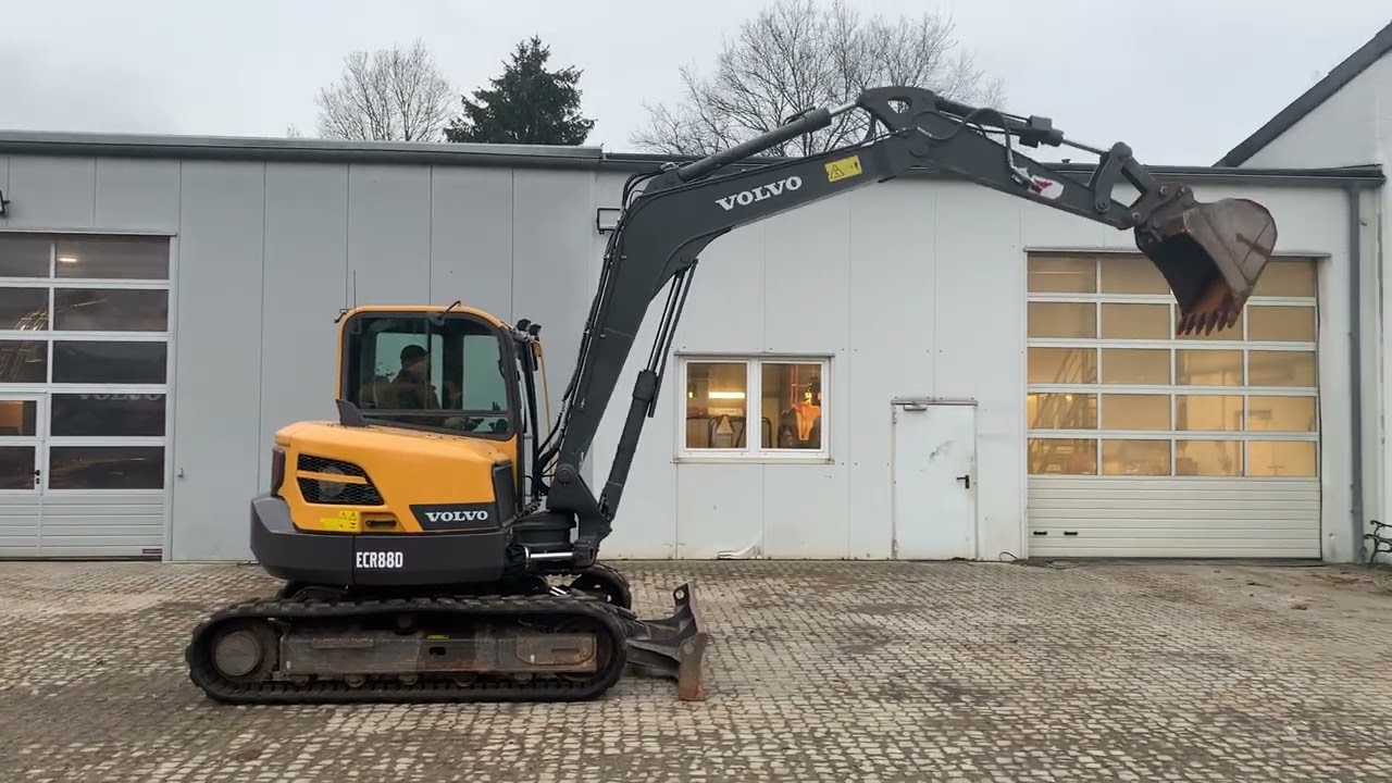 Volvo ECR88D, 2018, 2.886 h. #214155