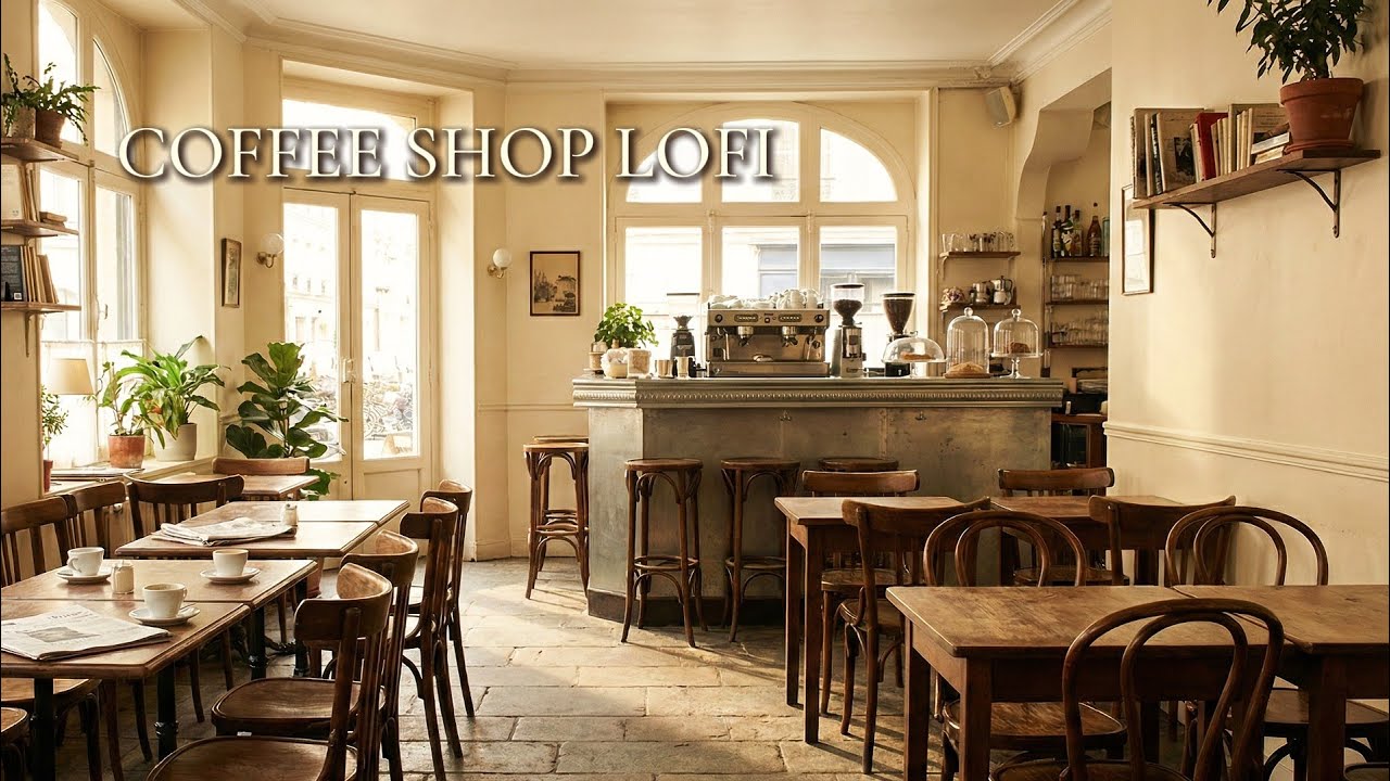 Quiet Coffee Shop Lofi ☕ Smooth Jazz for Calm Focus