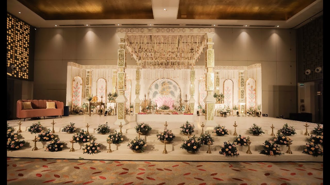 Traditional Hindu wedding Decor By Parinay Weddings | O by Tamara Trivandrum | Kerala Wedding Decor