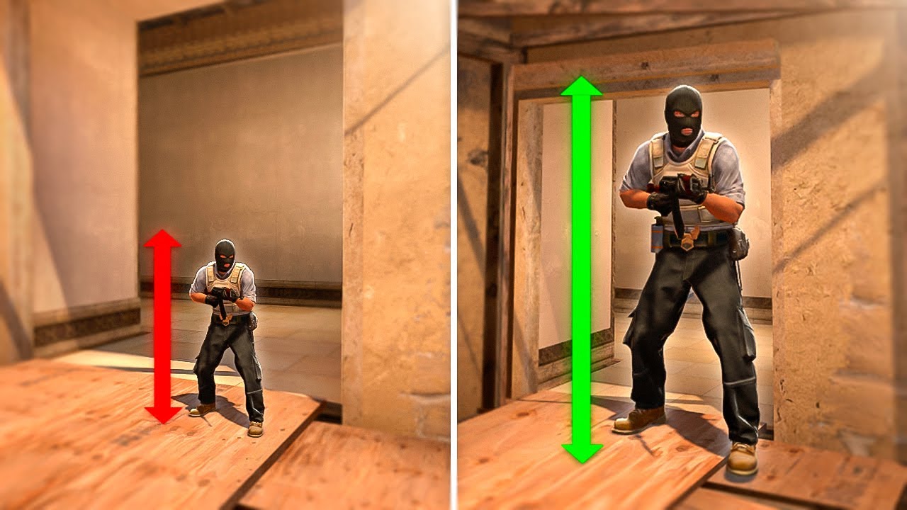 Маленький против большого CS:GO