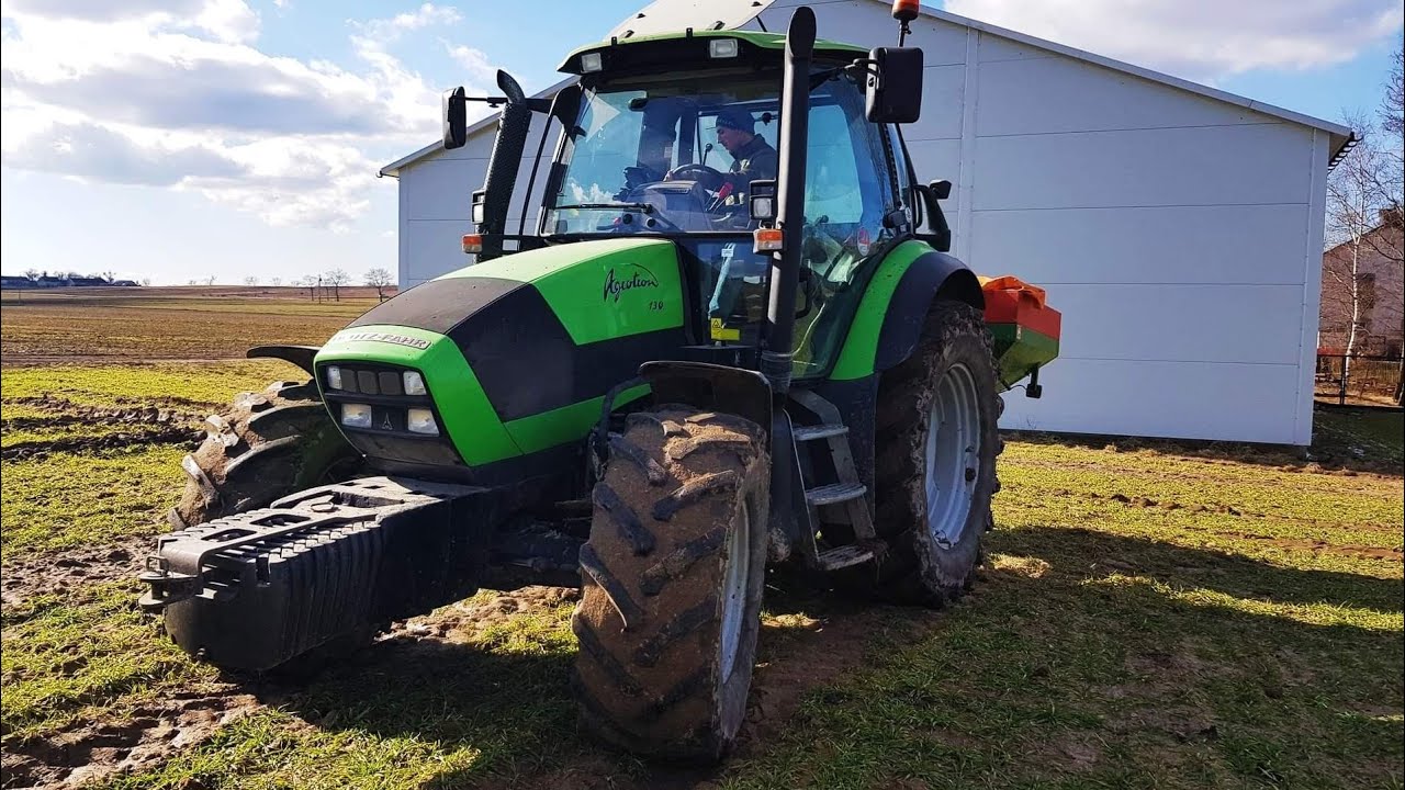 🌱Nawozy 2021 🌱z Zieloną bestią 🚜//Deutz - Fahr 130\\🚜 i🌱 🦌Jeleniem John deere 6200🦌