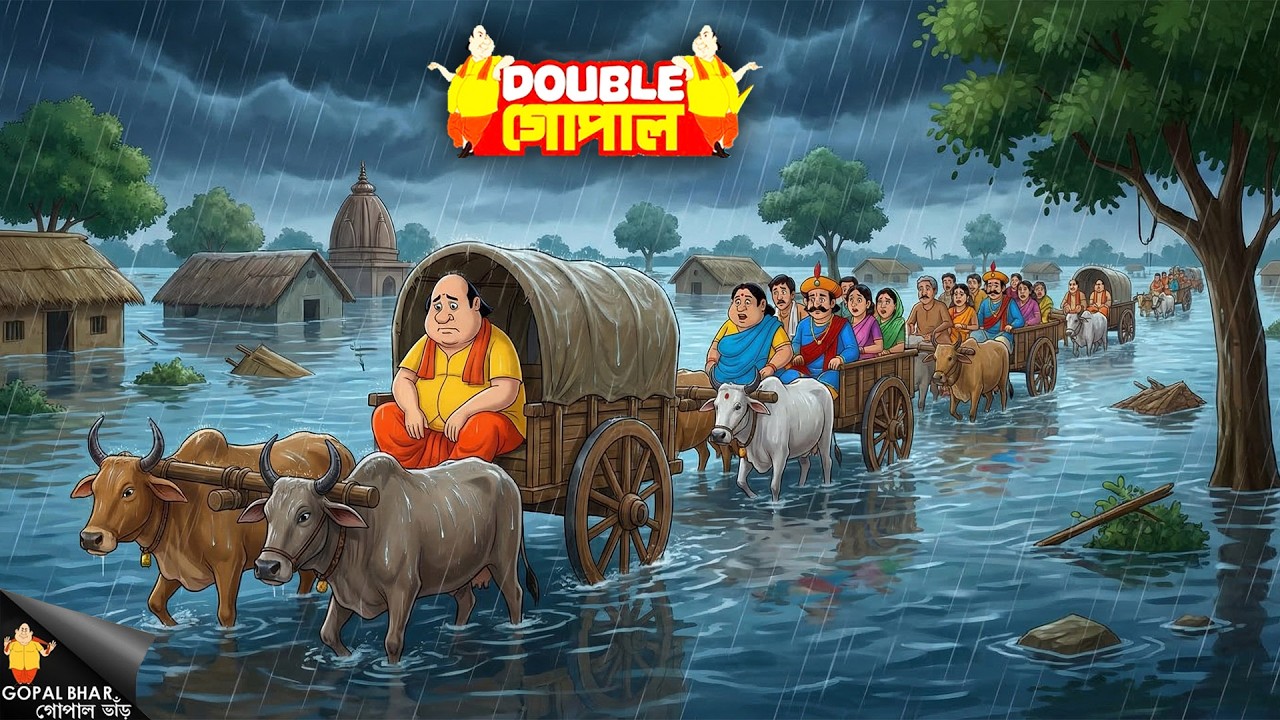 ভয়ঙ্কর বৃষ্টির তান্ডবে কৃষ্ণনগর ছাড়তে হল গোপাল দাদাকে  | Gopal Bhar | New Episode 2026