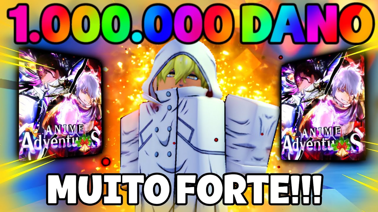 EU PEGUEI O GREMMY EVO NO ANIME ADVENTURES E ELE DA MAIS DE 1 MILHÃO DE DANO!!!(Showcase Dreamer)