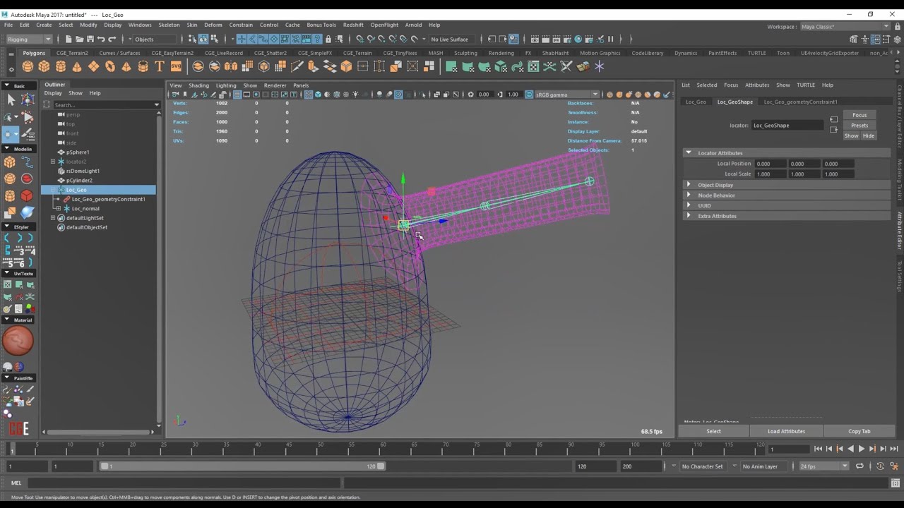 Seperate Arm Rig (Maya Tips & Tricks)