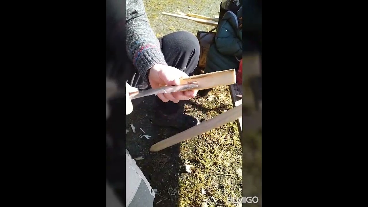 Holz Schwert bauen