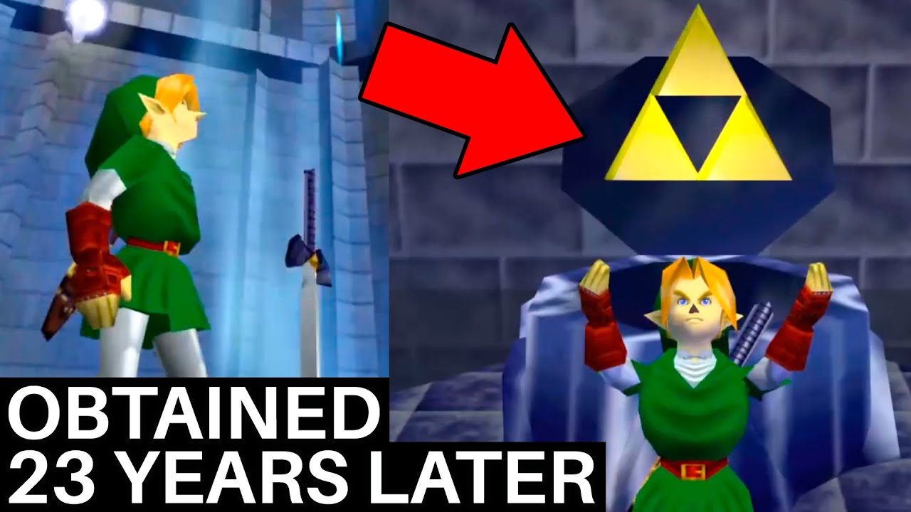 How Players Finally Obtained the Triforce 23 Years Later in Ocarina of Time (Zelda)