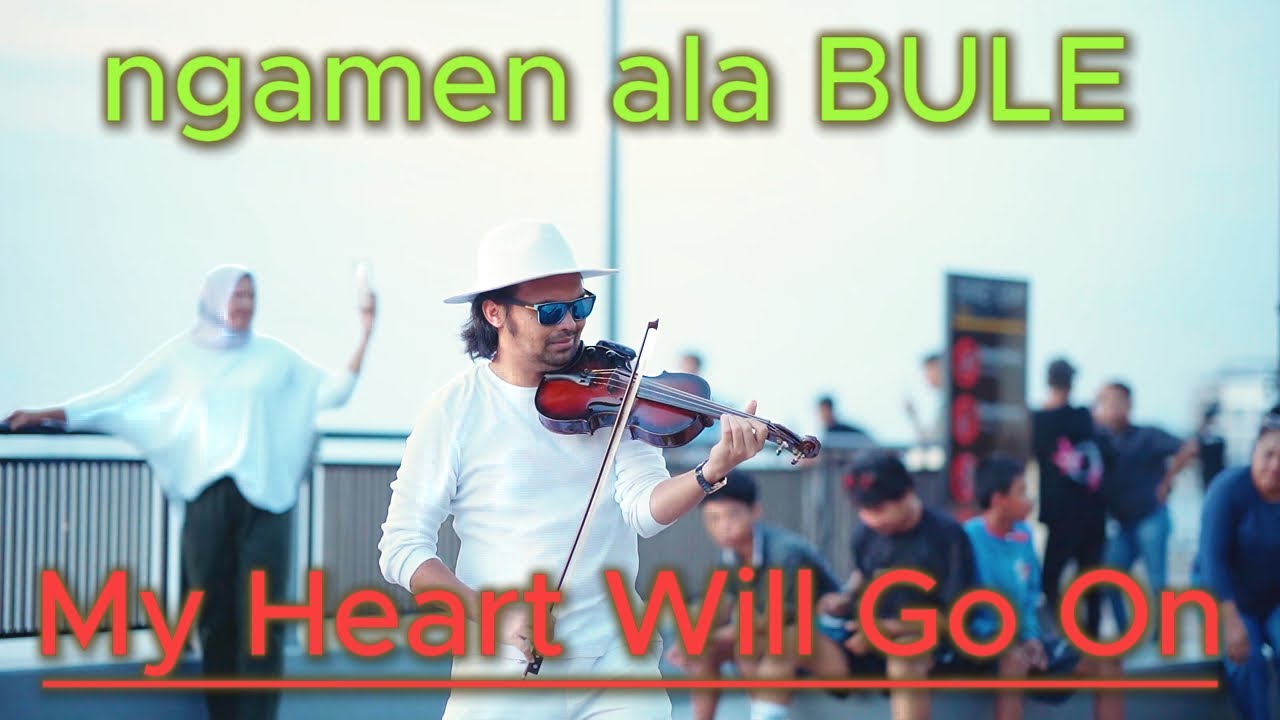 My Heart Will Go On _ Ngamen Ala Bule ( @agogoviolin )