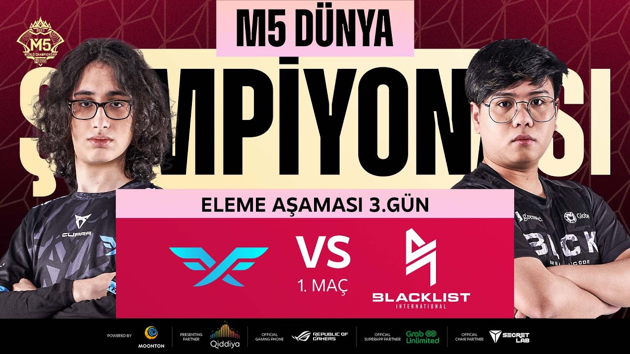 M5 Dünya Şampiyonası Grup Aşaması Eleme Aşaması 3. Gün | BLCK vs FF | 1. Maç