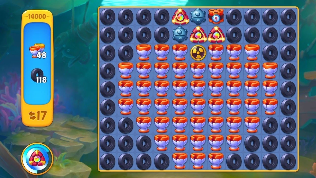 Fishdom Game Level 14000 🤩🤩#fishdom