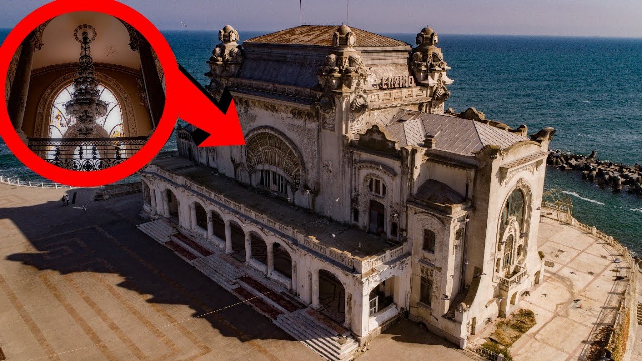 CASINO FOR THE ELITE LEFT ABANDONED BY THE BLACK SEA (Constanta)