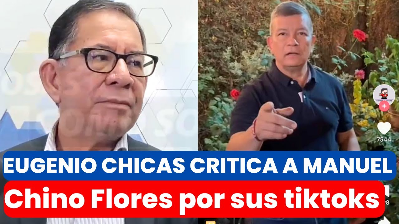 Eugenio Chicas critica a Manuel 