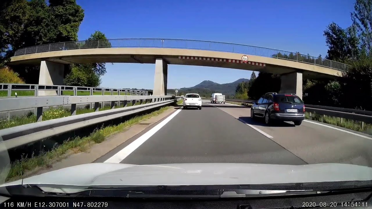 Honda CMBS at high speed (Collision Mitigation&nbsp;Braking System)