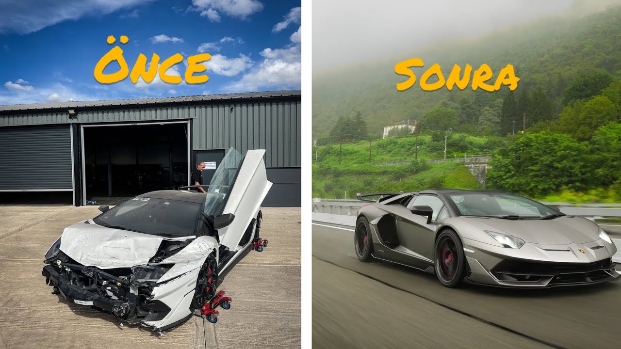 Lamborghini Aventador SVJ 2020 Heyecan Dolu tamir Macerası 🚗🔥