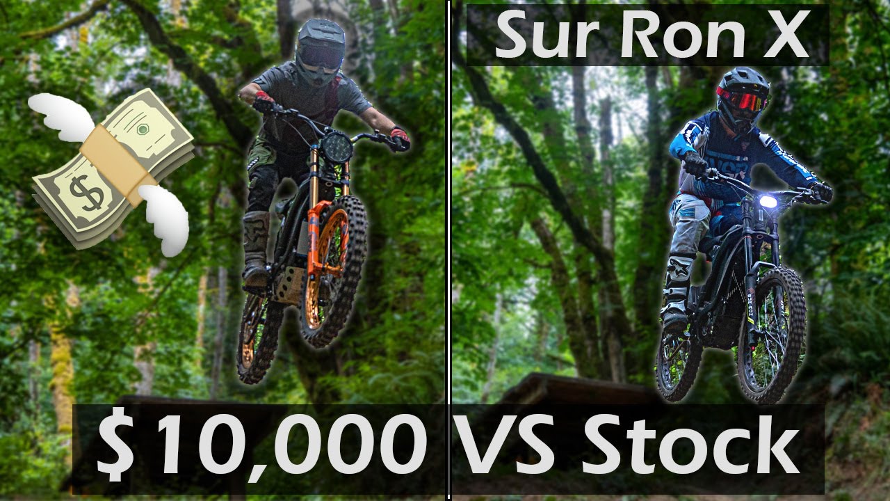 How Much Better is a $10,000, 12kW SurRon Against Stock?!