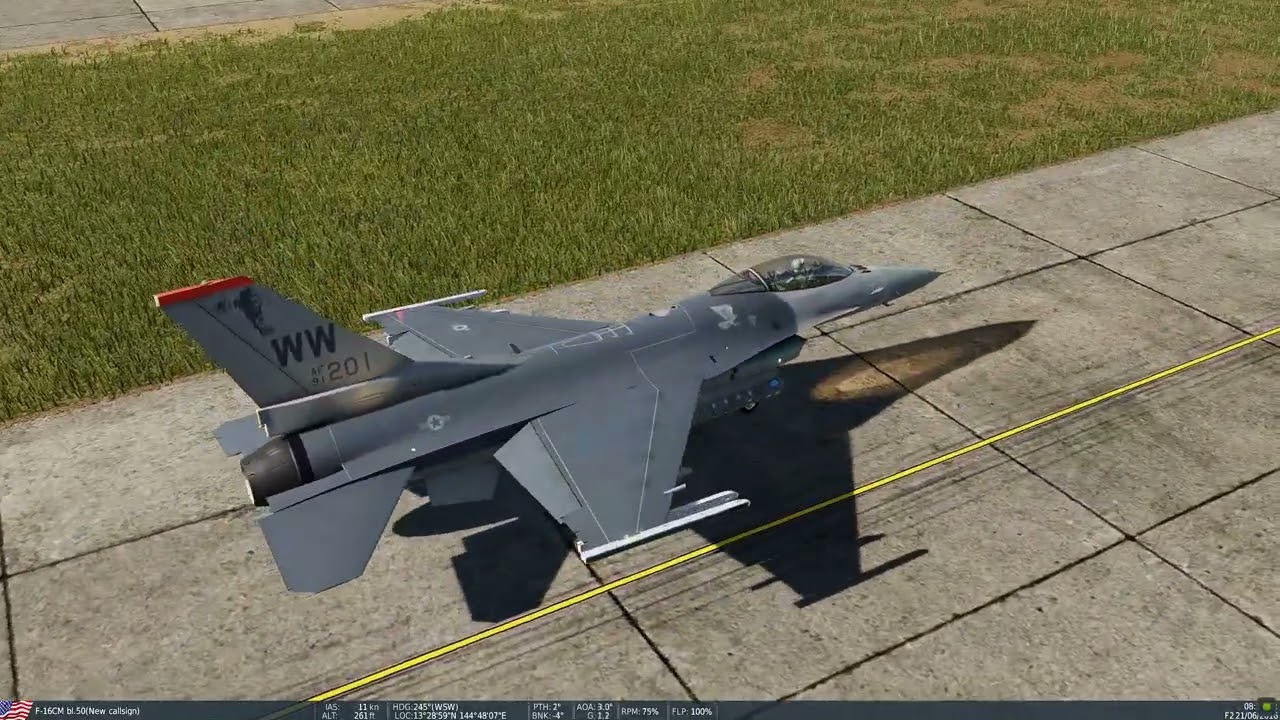 DCS there's something wrong with this viper ...