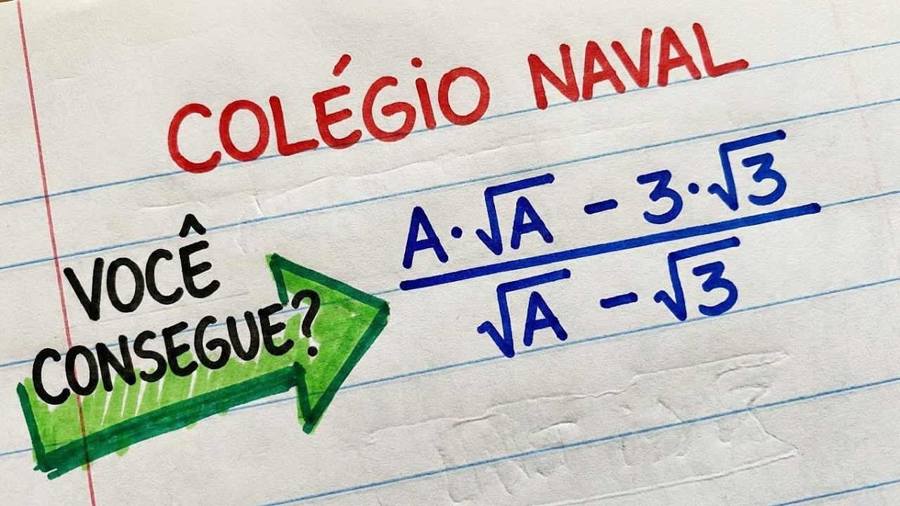 Matemática Colégio Naval: Diferença de Dois Cubos