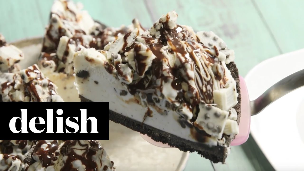 How To Make Frozen Cookies N' Cream Pie | Delish