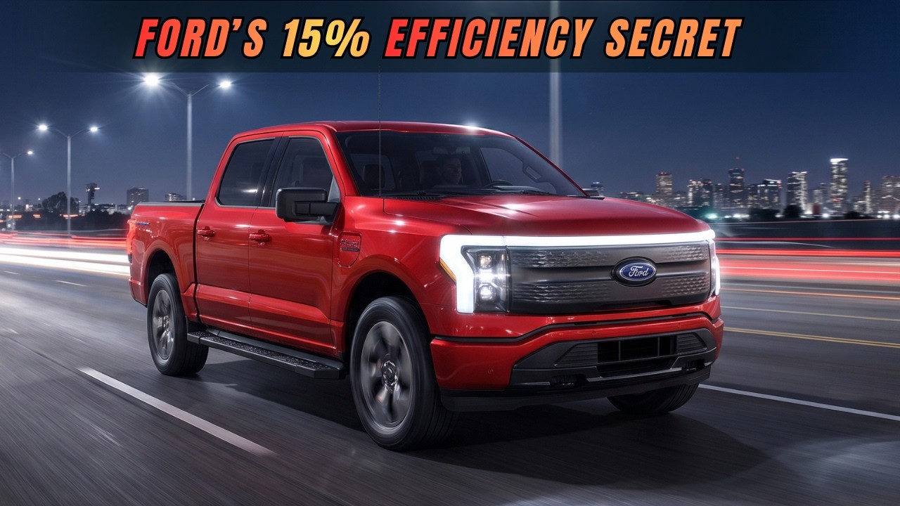 How Ford&rsquo;s New EV Truck Gets 15% Better Efficiency Than Any Pickup