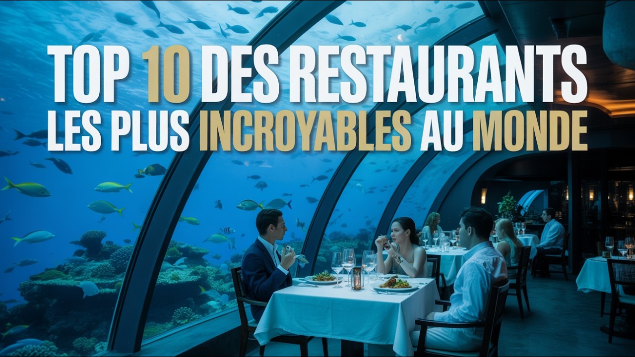 Top 10 des RESTAURANTS les PLUS INCROYABLES au MONDE | Koapala
