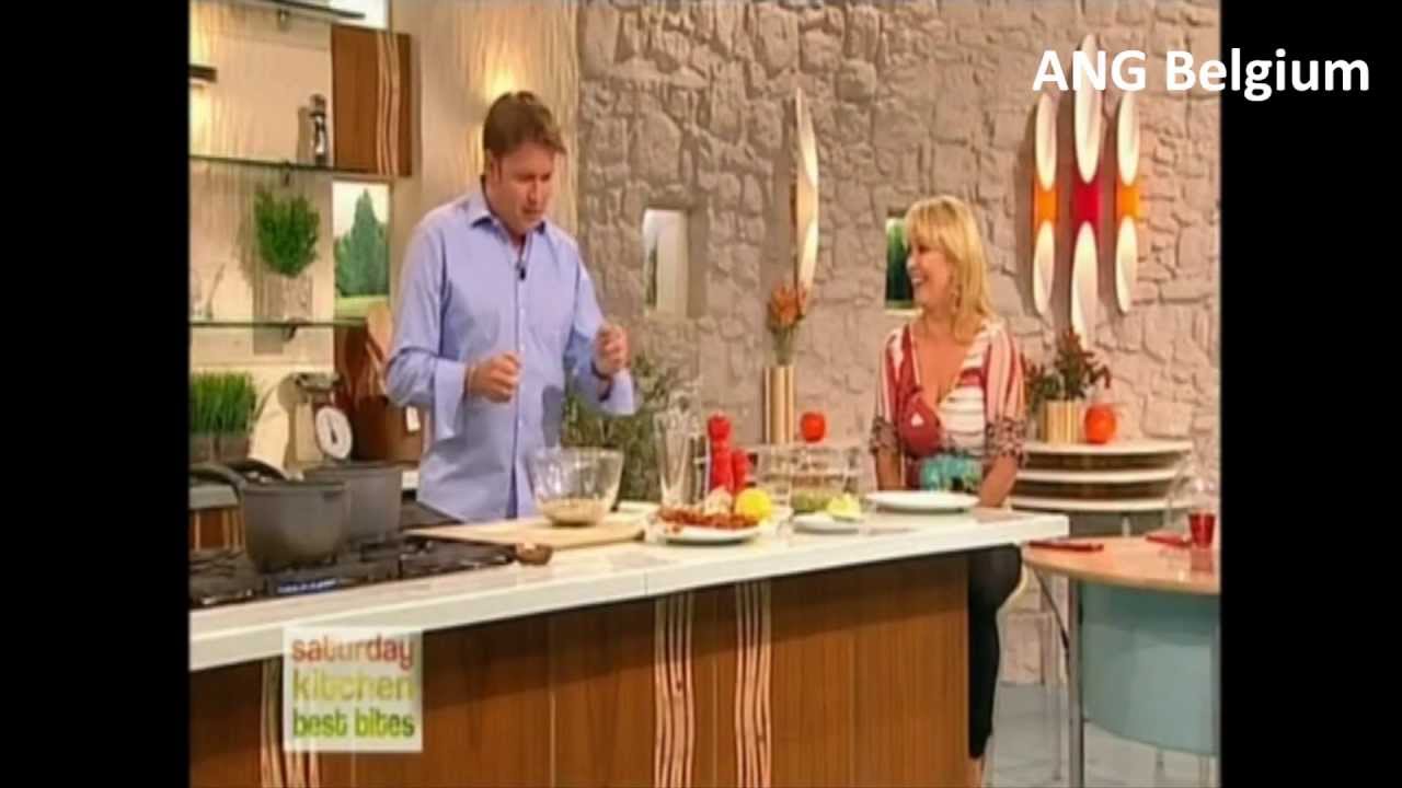 James Martin FISH AND YORKSHIRE CAVIAR Cherly Baker SATURDAY KITCHEN LIVE 3D