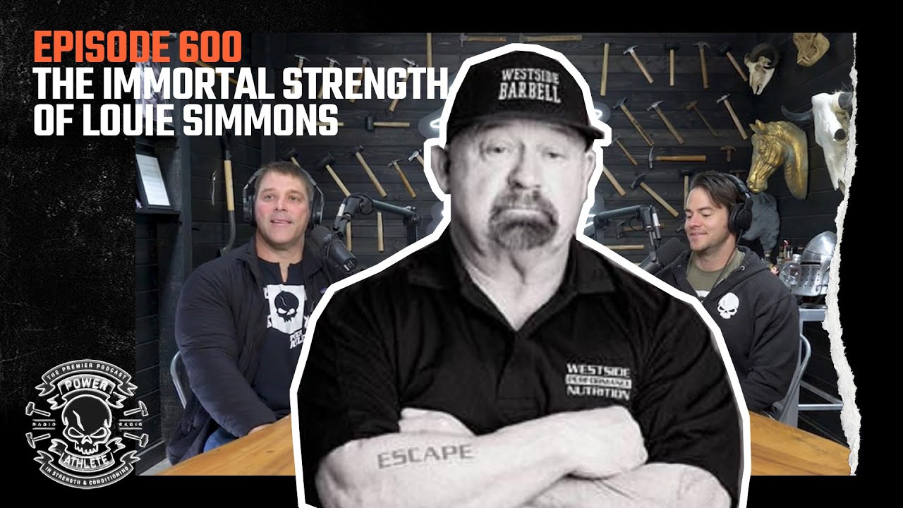 Power Athlete Radio Ep 600 // The Immortal Strength of Louie Simmons