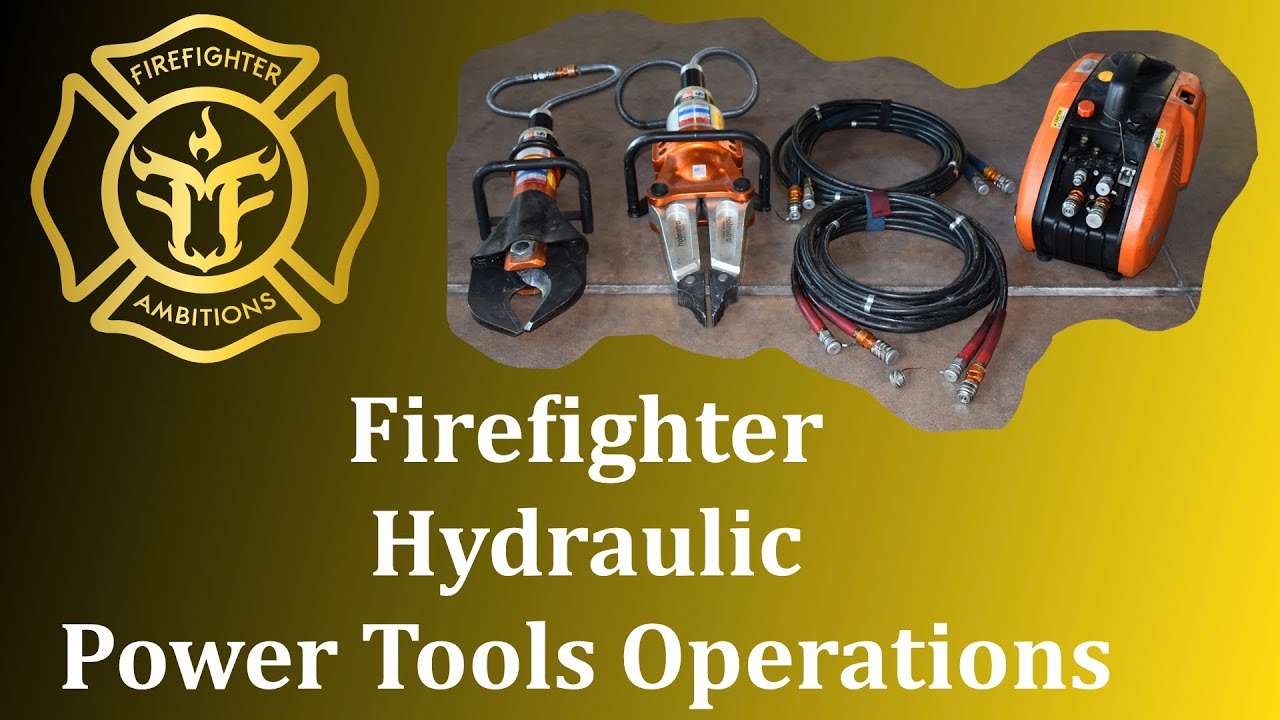 Firefighter Training: How to Operate Hydraulic Power Tool's (Step-by-Step)