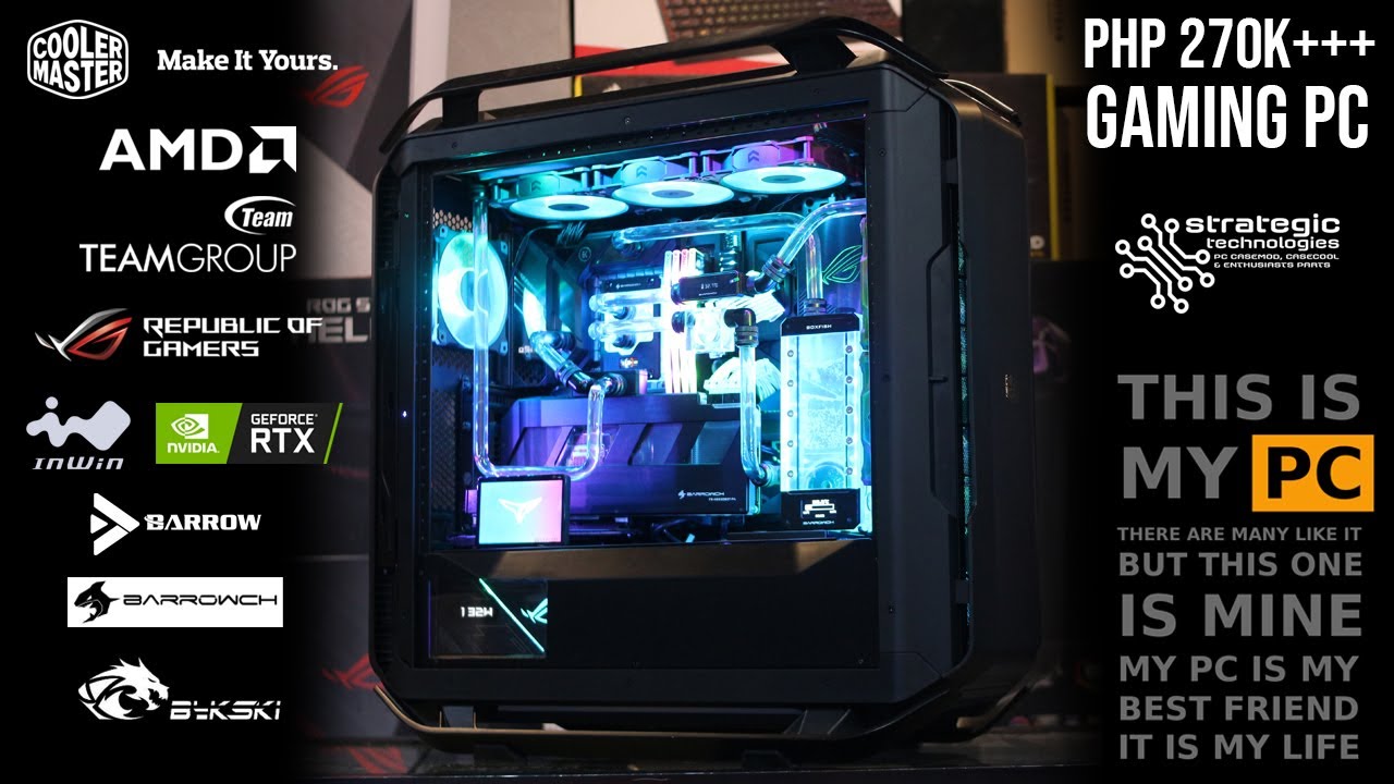 ALL ASUS ROG GAMING PC | Cooler Master C700P Black Edition