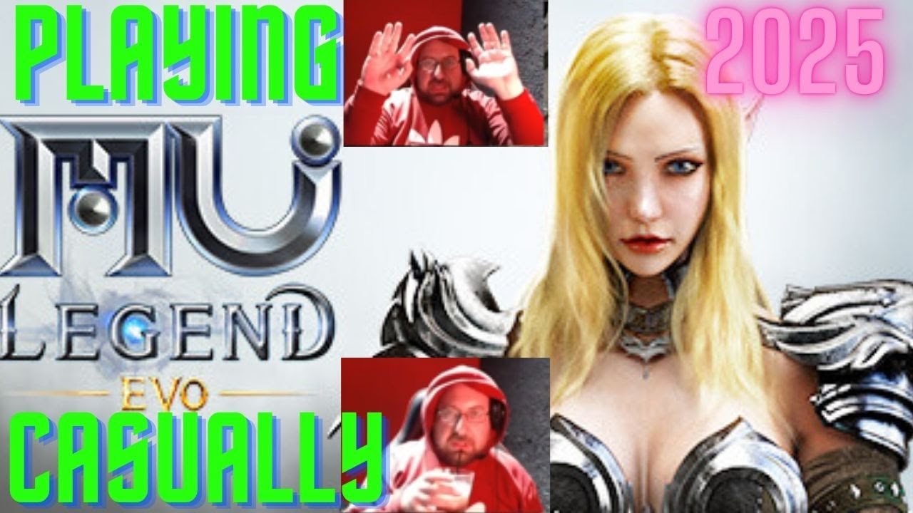Playing MU LEGEND EVO Casually for one hour . Silent gameplay first tutorial missions. 2025 1440 &Eta;D.