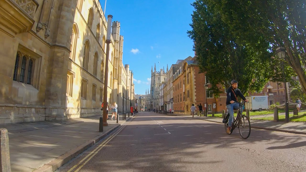 Cycling from Cambridge (to south), Aug 2020 [4K]